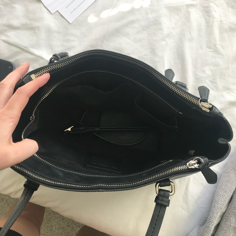 Black Coach Purse - Picture 3 of 5